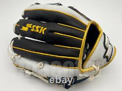 Japan SSK Special Pro Order 11.5 Infield Baseball Glove Black White RHT SALE