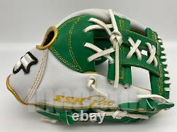 Japan SSK Special Pro Order 11.5 Infield Baseball Glove Green White RHT SALE