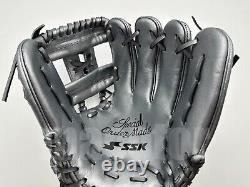 Japan SSK Special Pro Order 11.5 Infield Baseball Glove Pure Silver H-Web RHT