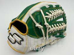 Japan SSK Special Pro Order 11.75 Infield Baseball Glove Green White Nets RHT