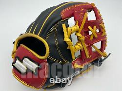 Japan SSK Special Pro Order 11.75 Infield Baseball Glove Red Black H-Web RHT