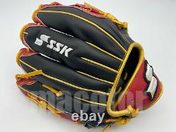 Japan SSK Special Pro Order 11.75 Infield Baseball Glove Red Black H-Web RHT