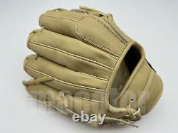 Japan ZETT Special Pro Order 11.5 Infield Baseball Glove Cream H-Web RHT NPB