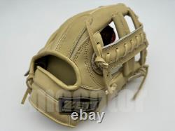 Japan ZETT Special Pro Order 11.75 Infield Baseball Glove Cream Cross RHT NPB
