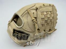 Japan ZETT Special Pro Order 11.75 Infield Baseball Glove Cream RHT SALE Gift