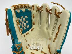 Japan ZETT Special Pro Order 12 Infield Baseball Glove Cream RHT GENDA Gift