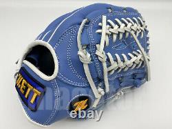 Japan ZETT Special Pro Order 12 Infield Baseball Glove Light Blue RHT SALE