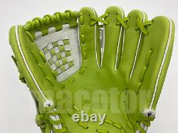 Japan ZETT Special Pro Order 12 Infield Baseball Glove Light Green White RHT