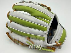 Japan ZETT Special Pro Order 12 Infield Baseball Glove Light Green White RHT SS