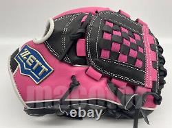 Japan ZETT Special Pro Order 12 Infield Baseball Glove Pink Black RHT KENDA New