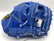 Japan Zett Special Top Pro 11.75 Infield Baseball Glove Blue H-web Rht Rare Mlb