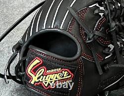 Kubota Slugger Baseball Glove KSN-J6V Deep Grip Pocket Black Youth Infield 11