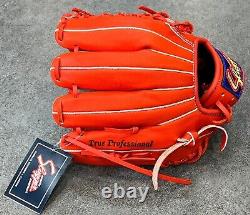 Kubota Slugger Baseball Glove KSN-J6V Deep Grip Pocket Orange Youth Infield 11