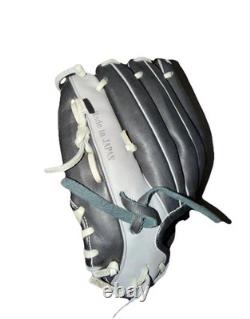 Kubota Slugger Pro Japan Kids Baseball Mitt Infield H-Web Black Grey Infield