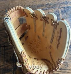 Leather Head Sports 11.25 Pro, Tan Infielder's Baseball Glove