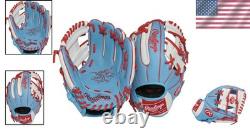 Lightweight, Durable Youth Baseball Glove Pro Styling, Sizes 10.5 to 12.25