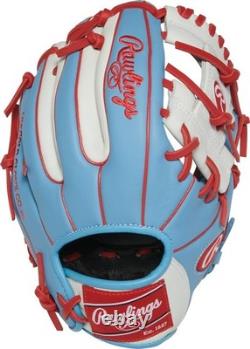 Lightweight, Durable Youth Baseball Glove Pro Styling, Sizes 10.5 to 12.25