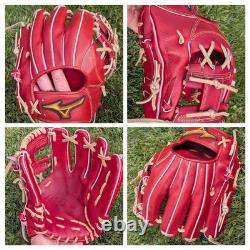 Limited? 2024-25 Mizuno Pro Classic GMPC-40 (Osaka Red) 11.5 Infielder Glove