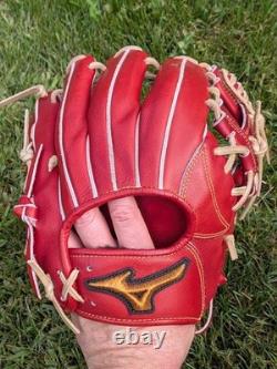 Limited? 2024-25 Mizuno Pro Classic GMPC-40 (Osaka Red) 11.5 Infielder Glove
