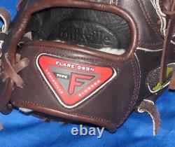 Louisville Slugger Pro Flare Baseball Glove Horween Leather 11.75