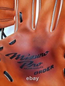 MIZUNO Mizuno Pro Hardball Infield Baseball Glove Right Hand Throw Used
