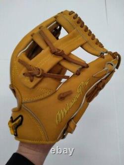 MIZUNO PRO Option Order Infield Baseball Glove Right-handed HAGA JAPAN Used