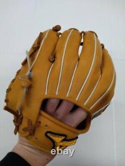 MIZUNO PRO Option Order Infield Baseball Glove Right-handed HAGA JAPAN Used