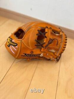 MIZUNO PRO Option Order Infield Baseball Glove Right-handed HAGA JAPAN Used