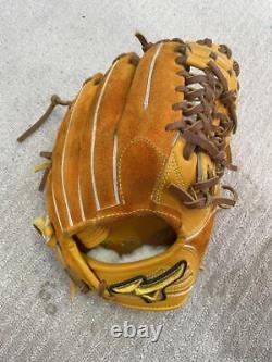 MIZUNO pro baseball glove Special product Nubuck Orange for infielder