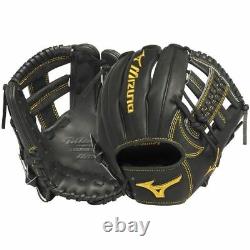 Mizuno GMP600BK RHT 11.5 Pro Limited Black Baseball Glove/Mitt $500 MSRP