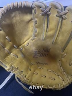 Mizuno Global Elite Pro Hardball Baseball Glove Infield RHT Japan Used