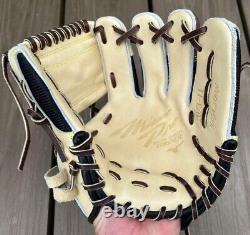 Mizuno Pro 11.25inch Infield Right Black Camel Special Order Glove Japan