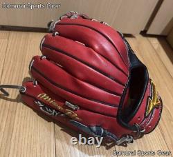 Mizuno Pro 11.5 Infield Glove Japan Special Order Red