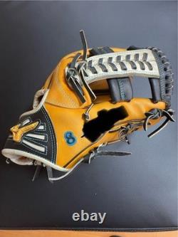 Mizuno Pro 11.75 Infield Right Orange Custom Order HAGA Japan