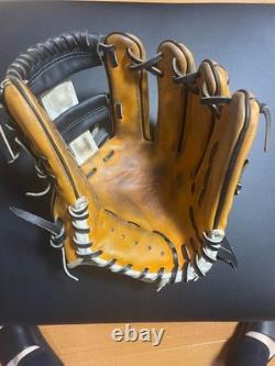 Mizuno Pro 11.75 Infield Right Orange Custom Order HAGA Japan