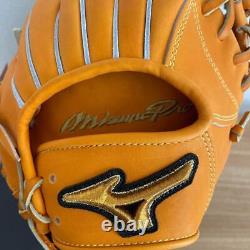 Mizuno Pro Baseball Glove HAGA JAPAN Infield MM size9 LH 1AJGH28033 with Box