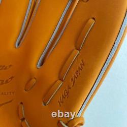 Mizuno Pro Baseball Glove HAGA JAPAN Infield MM size9 LH 1AJGH28033 with Box