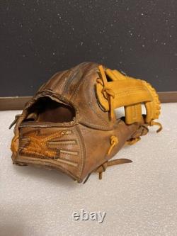 Mizuno Pro Baseball Glove Infield Hardball Web Replacement Used Durable