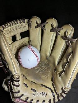 Mizuno Pro Baseball Glove Infield Large Used Durable for Adults