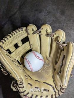 Mizuno Pro Baseball Glove Infield Large Used Durable for Adults