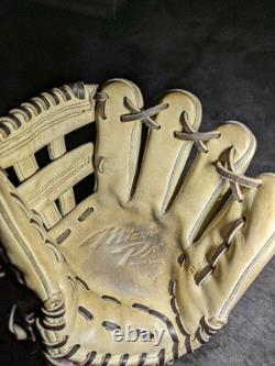 Mizuno Pro Baseball Glove Infield Large Used Durable for Adults