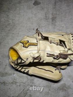 Mizuno Pro Baseball Glove Infield Large Used Durable for Adults