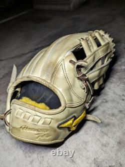 Mizuno Pro Baseball Glove Infield Large Used Durable for Adults