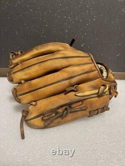 Mizuno Pro Baseball HAGA JAPAN Infield Size 10 Used