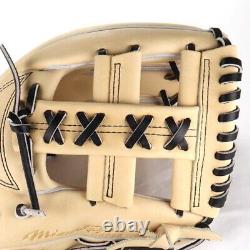 Mizuno Pro Baseball Hard Custom Glove HAGA JAPAN Infield 11.5inch Made in JAPAN