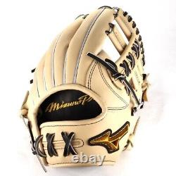 Mizuno Pro Baseball Hard Custom Glove HAGA JAPAN Infield 11.5inch Made in JAPAN