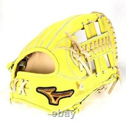 Mizuno Pro Baseball Hard Glove HAGA JAPAN Infield 11.5inch mp-563 Made in JAPAN