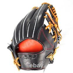 Mizuno Pro Baseball Hard Glove HAGA JAPAN Infield 11.5inch mp-565 Made in JAPAN