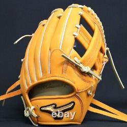 Mizuno Pro Baseball Hard Glove HAGA JAPAN Infield Custom Order Made in JAPAN