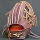 Mizuno Pro Baseball Hard Glove Haga Japan Infield Custom Order Made In Japan